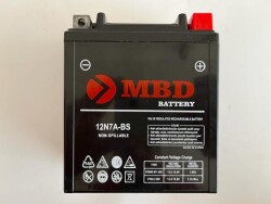 AKÜ MBD YTX7L-BS (12N7A-BS) DİK YBR CBF - 